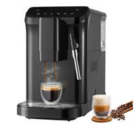 VEVOR Macchina per caffè espresso automatica macinatura 15 livelli acqua 1,5L