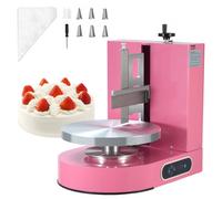 VEVOR Macchina per Decorazione Torte Altezza max. 20cm Torte 4-12 Pollici Rosa