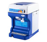 VEVOR Macchina per Ghiaccio 120kg/H da Tavolo per Granita Frappè Sorbetto Commerciale, Macchina Ghiaccio a Scaglie Bevande Dolci Fresche 250W per Bar Gelateria Ristorante Panificio