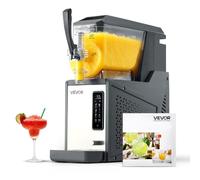 VEVOR Macchina per Granite 4 L 350 W Serbatoio Singolo Macchina per Bevande Ghiacciate Succo Fredde Cocktail, Funzione Autopulente per Preparazione Frappé, Milkshake, Frullati
