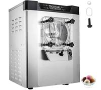VEVOR Macchina per Icecream Duro Commerciale in Acciaio 1400W Bianco 16-20L / h