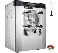 VEVOR Macchina per Icecream Duro Commerciale in Acciaio Inox 1400W Macchina per Gelato Duro Uso Commerciale 16-20 L/H, Macchina per Icecream Velocità 3000 giri/min ca. da Ristorante Hotel Albergo