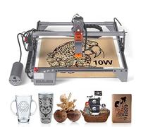 VEVOR Graviergerät 40x40cm Arbeitsbereich Lasergravier Macchina per Incisione, 455 ± 5 NM Laser a Luce Blu 10.000 mm/min, USB-Anschluss Kompatibel LightBurn & LaserGRBL