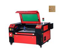 VEVOR Macchina per Incisione Laser CO2 Compatta Piano di Lavoro 40x60cm Potenza 60W Spessore di Taglio Max. 20mm Velocità di Incisione 0-800 mm/s, Macchina da Taglio per Incisione Tubo Incisore CO2