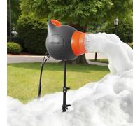 VEVOR Macchina per la Schiuma per Feste, Generatore Spara Schiuma da 115 W, Portatile con Treppiede, Colore Grigio e Arancione, per Giardino Piscina Eventi Esterni Compleanni Celebrazioni Festivi