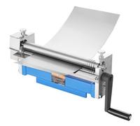VEVOR Macchina per Laminazione a Rullo Larghezza max. Formatura 320 mm Capacità di Calibro 20, Macchina Piegatrice per Laminazione a Rulli Scorrevoli per Lamiere con 2 Rulli Staccabili per Laminazione