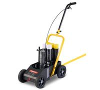 VEVOR Macchina per Marcatura delle Linee di Demarcazione, 610 x 330 x 900 mm, 4 Ruote, Segnalinee Linee di Demarcazione con Larghezza Regolabile, per Strade, Parcheggi, Campi Sportivi, Nero