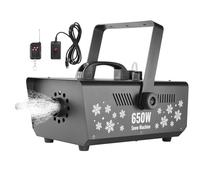 VEVOR Macchina per Neve 650 W, Macchina Portatile Appesa per Produrre Neve, Macchina Fiocchi Neve con Telecomando e Serbatoio 1 L, Macchina per Neve Finta Feste di Natale Matrimoni Effetti Scenici