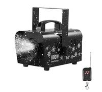 VEVOR Macchina per Neve Artificiale, Macchina per Neve Artificiale Portatile/Sospesa da 1500 W, Produzione di Fiocchi di Neve con Maniglia Portatile, Esterno e Interno per Feste, Decorazioni