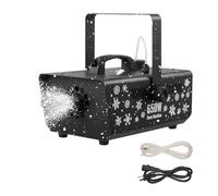 VEVOR Macchina per Neve Artificiale, Macchina per Neve Artificiale Portatile/Sospesa da 650 W, Produzione di Fiocchi di Neve con Maniglia Portatile, Esterno e Interno per Feste, Decorazioni