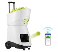 VEVOR Macchina per Palline, Lanciatore Automatico da Tennis Unisex Adulto, Bianco, Standard