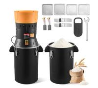 VEVOR Macchina per Polverizzazione Cereali Spezie Grano ad Alta Potenza da 600 W, Polverizzatore da 25 Litri con Lame Affilate Zincate, per Cereali Secchi, Spezie, Chicchi di Caffè, Mais e Pepe