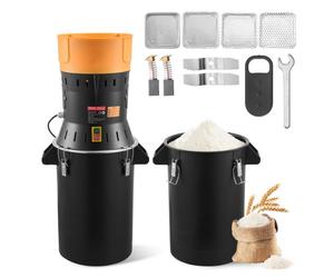 VEVOR Macchina per Polverizzazione Cereali Spezie Grano ad Alta Potenza da 600 W, Polverizzatore da 25 Litri con Lame Affilate Zincate, per Cereali Secchi, Spezie, Chicchi di Caffè, Mais e Pepe