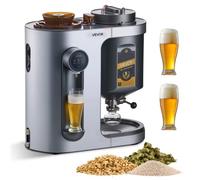 VEVOR Macchina per Produzione di Birra Fatta a Casa, Macchina Domestica per Fare la Birra in Casa, 13 Litri, 1500 W, Caldaia di Ammostamento, Serbatoio Interno in Acciaio Inox 304