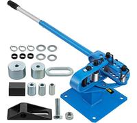 VEVOR Macchina Piegatubi Manuale YP-9 Compatta da Banco Compatta 7 Matrici 1-3 Pollice Tubo per Montaggio in Metallo Asta per Tubi