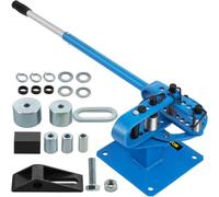 VEVOR Macchina Piegatubi Manuale YP-9 Compatta da Banco Compatta 7 Matrici 1-3 Pollice Tubo per Montaggio in Metallo Asta per Tubi