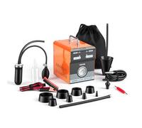VEVOR Macchina Rilevatore di Perdite di Fumo EVAP per Auto 12V CC Tester, Macchina con Manometro Integrati con Pompa ad Aria, Tester a Vuoto per Auto Moto Camion Barche, Pressione Uscita 1,3-1,6 bar