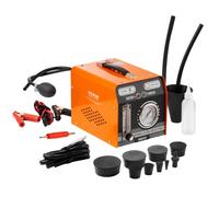 VEVOR Macchina rilevatore perdite Fumo per Auto, Rilevatore di perdite 8L/min, modalità Aria modalità Fumo, Rilevatore di perdite con manometro Pompe ad Aria, Rilevatore di perdite per sistemi EVAP