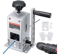 VEVOR Macchina Spellacavi Manuale Diametro Fili tra 1,5-30 mm, Utensile Spellafili per Cavi in Rame, Modalità a Manovella o Trapano, Macchina Spellacavi per Telaio Q235 per Cavi