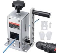 VEVOR Macchina Spellacavi Manuale Diametro Fili tra 1,5-30 mm, Utensile Spellafili per Cavi in Rame, Modalità a Manovella o Trapano, Macchina Spellacavi per Telaio Q235 per Cavi