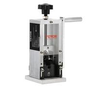 VEVOR Macchina Spellacavi Manuale in Lega di Alluminio Calibro tra 1,5-25 mm, Macchinetta Spellafili Manuale per Cablaggio Cavi Elettrici Funzionamento con Trapano 13 x 13 x 30 cm, Spella Cavi Manuale