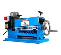 VEVOR Macchina Spellafili Elettrica, Potenza 370 W Velocità di Taglio 12 m/min Spelacavi Portatile per Il Riciclaggio del Rame in Lega di Alluminio per Rimuovere L'Isolamento in Plastica e Gomma