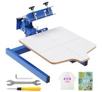 VEVOR Macchina Stampa Serigrafica Fai-da-te Monocolore Molla Regolabile 54x45 cm