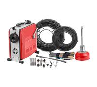 VEVOR Macchina Sturatubi per Scarico di Tubi 850W 1400 giri/min 11 Taglierine