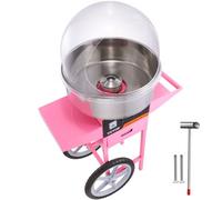 VEVOR Macchina Zucchero Filato Soffice Carrello Commerciale 1000W con Coperchio