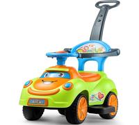 VEVOR Macchinina a Spinta Giocattolo Auto per Bambini, Capacità 25 kg, con Spondina di Sicurezza, Maniglia, Macchina Cavalcabile per Bambini per Sviluppo Muscolare ed Equilibrio