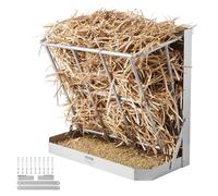 VEVOR Mangiatoia a Parete per Capre Mangiatoia per Fieno e Cereali 179,57 L