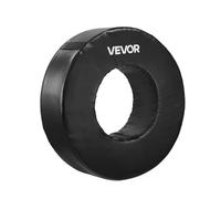 VEVOR Manichino da Placcaggio per Calcio, Anello da Placcaggio Impermeabile e Spugna ad Alta Densità, Attrezzatura per l'Allenamento dei Manichini con Cinghie, per Esercizi di Blocco e Battuta, Nero