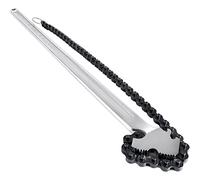 VEVOR Maniglia per Chiave a Catena 610mm Catena 560mm, Chiave per Tubi in Acciaio al Carbonio, Adatta per Riparazione Serbatoio Benzina, Impianti Idraulici Domestici, Officina Garage