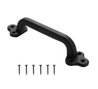 VEVOR maniglia per porta a scrigno, 231 mm, maniglia per porta a scrigno con rivestimento antiruggine, maniglia per porta scorrevole Acciaio al carbonio, maniglia per armadio, maniglie per porta scorr
