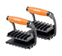 VEVOR Maniglia per Trasporto Pannelli, Capacità di Serraggio Singolo di 90,7 kg Utensili Regolabili per Trasporto di Cartongesso per Pannelli di Spessore 0 a 25,4 mm Supporto per Compensato, 2 Pezzi