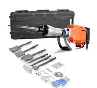 VEVOR Martello Demolitore per Calcestruzzo 2200W 6 Punte a Scalpello per 1400BPM, Kit di Martello Demolitore Elettrico 220V per Lavorazione su Cemento Mattoni Piastrelle Demolizione per Muro 66J 2200W