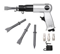 VEVOR Martello Pneumatico 3500 bpm Scalpello Compatto Corsa 7cm con 4 Scalpelli
