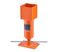 VEVOR Martinetto da Pavimento Altezza Regolabile 33,53-47,5 cm, Martinetto da Pavimento per Seminterrato Regolabile per Livellamento, Portata ca. 11203 kg, Martinetto con Bordo Regolabile da Garage