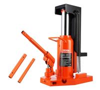 VEVOR Martinetto Idraulico 263 x 190 x 287 mm Martinetto per Macchina, Sollevatore 5 Tonnellate sulla Punta, con Capacità di Sollevamento 10 Tonnellate, Martinetto Idraulico ad Aria per Industria