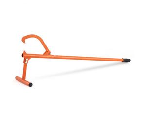 VEVOR Martinetto per Tronchi per Carichi Pesanti, 1219 mm con Maniglia in Metallo, Martinetto per Tronchi Fino a 381 mm di Diametro, con Gancio Reversibile Regolabile, per Rotolare, Tagliare Tronchi