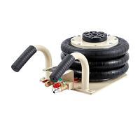 VEVOR Martinetto Pneumatico 3T Cric Aria Sollevamento 140-450 mm Martinetto Pneumatico 0,8-1,0 MPa, Martinetto Portatile 3 Cuscini d'Aria per Riparazione Auto Manutenzione SUV Pickup Officina Garage