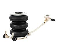 VEVOR Martinetto Pneumatico 5T Sollevatore Pneumatico Gonfiabile Presa d'aria Pneumatica Altezza Sollevamento max. 400 mm Martinetto per Sollevamento d'Auto per Officina Garage