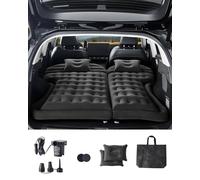 VEVOR Materasso ad Aria per Auto Floccato Ispessito Portatile con Accessori Nero