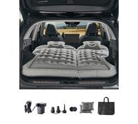 VEVOR Materasso Gonfiabile per Auto Floccato Ispessito con Accessori Grigio