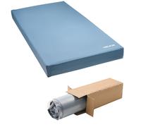 VEVOR Materasso per Letto Ospedaliero in Schiuma, Capacità 158,8 kg, con Ridistribuzione della Pressione per Cure, Impermeabile per Case di Cura e Assistenza Domiciliare, 2030 x 914 x 153 mm