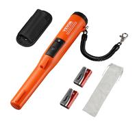 VEVOR Metal Detector Pinpointer Portatile Impermeabile IP68, Puntatore di Metalli Profondità di Rilevamento max. 114mm 3 Modalità, Rilevatore per Caccia Tesoro Impermeabile, Puntatore Metal Detector