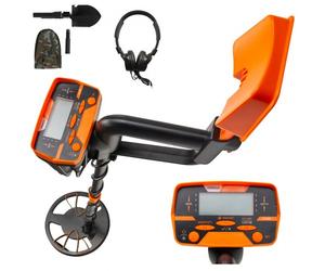 VEVOR Metal Detector Professionale ABS Rame Tubo di Alluminio, 102 - 130 cm Pinpointer del Metal Detector Portatile sott'Acqua 550 x 355 x 153 mm Rivelatori di Metalli 3 kg Metal Detector Impermeabile