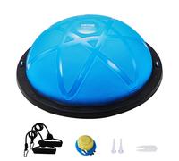 VEVOR Mezza Palla per Esercizi Yoga Stabilità Fascia di Resistenza Blu 58 cm