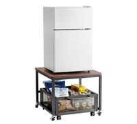 VEVOR MINI FRIDIGLIE STAND CON PROGETTA DELLA MINI FRIDIO DELLA MINI FRIDIO con carrello mobile e ruote girevoli stand frigorifero bevanda per frigor