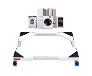 VEVOR Mini Frigo Piedistallo Universale per Lavanderia, Regolabile con Ruote Lisce, Piedistallo per Lavatrice Base Multifunzionale per Lavatrice E Asciugatrice, 15"-24,2" W Espandibile